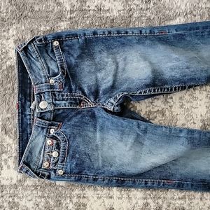RARE True Religion Red Tag Petite Jeans
